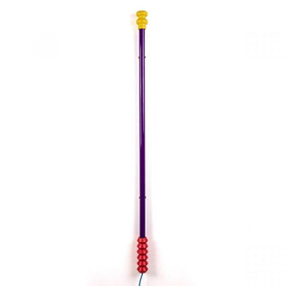 Seletti Superlinea LED wall lamp Seletti Superlinea Purple - Buy now on ShopDecor - Discover the best products by SELETTI design