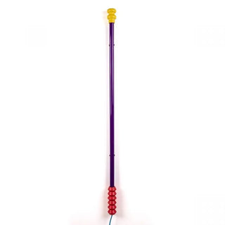 Seletti Superlinea LED wall lamp Seletti Superlinea Purple - Buy now on ShopDecor - Discover the best products by SELETTI design