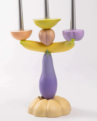 Seletti Vitamin aubergine candelabra - Buy now on ShopDecor - Discover the best products by SELETTI design