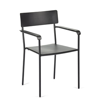 Serax August chair with armrests H. 85 cm. Serax August Black - Buy now on ShopDecor - Discover the best products by SERAX design