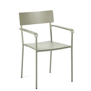 Serax August chair with armrests Serax August Eucalyptus Green h. 85 cm - 33.47 in - Buy now on ShopDecor - Discover the best products by SERAX design