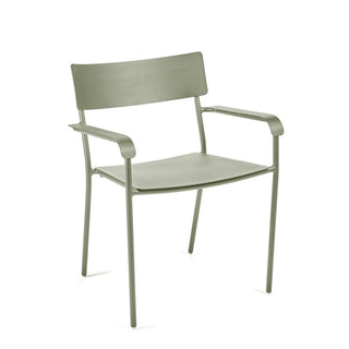Serax August chair with armrests H. 79 cm. Serax August Eucalyptus Green - Buy now on ShopDecor - Discover the best products by SERAX design