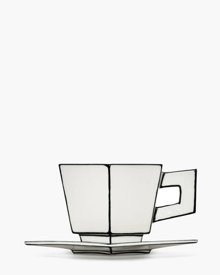 Serax Carte Blanche cappuccino cup with saucer - Buy now on ShopDecor - Discover the best products by SERAX design