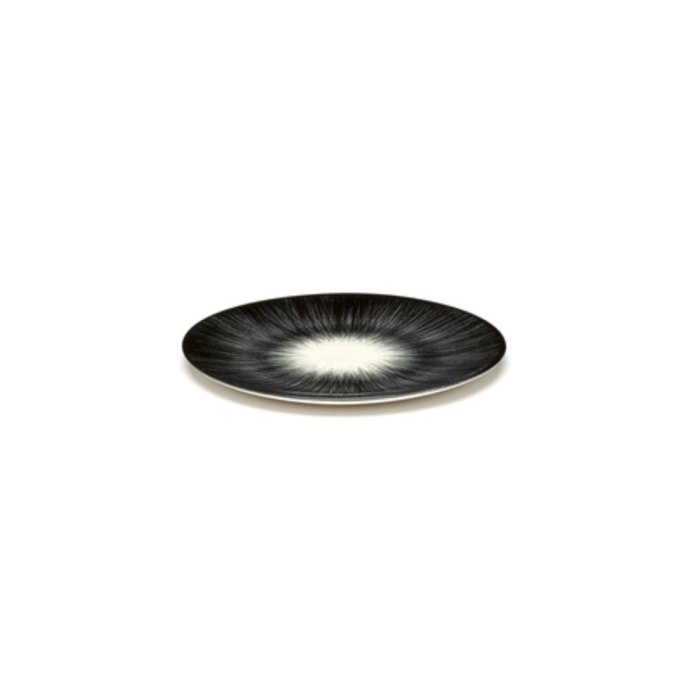 Serax Dé plate off white/black var 5 - Buy now on ShopDecor - Discover the best products by SERAX design
