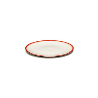 Serax Dé plate off white/red var 2 - Buy now on ShopDecor - Discover the best products by SERAX design