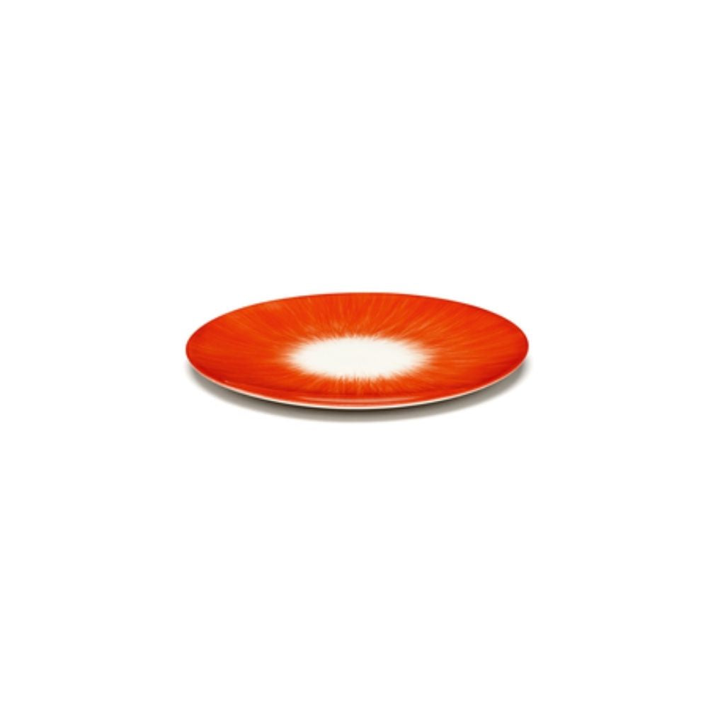 Serax Dé plate off white/red var 5 - Buy now on ShopDecor - Discover the best products by SERAX design