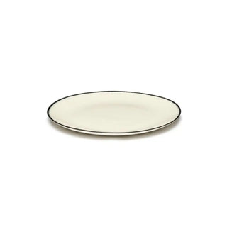 Serax Dé plate off white/black var 1 - Buy now on ShopDecor - Discover the best products by SERAX design