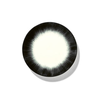 Serax Dé plate off white/black var 4 17.5 cm - 6.89 in - Buy now on ShopDecor - Discover the best products by SERAX design