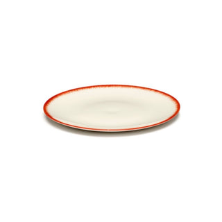 Serax Dé plate off white/red var 2 - Buy now on ShopDecor - Discover the best products by SERAX design