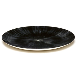 Serax Dé plate off white/black var 6 - Buy now on ShopDecor - Discover the best products by SERAX design