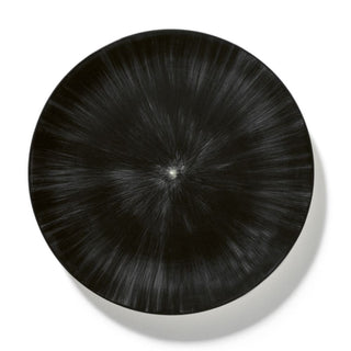 Serax Dé plate off white/black var 6 28 cm - 11.03 in - Buy now on ShopDecor - Discover the best products by SERAX design