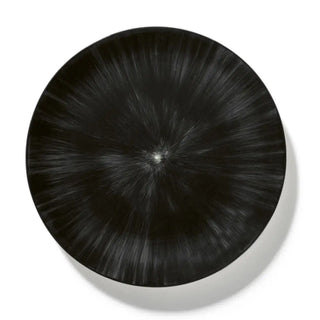 Serax Dé plate off white/black var 6 28 cm - 11.03 in - Buy now on ShopDecor - Discover the best products by SERAX design