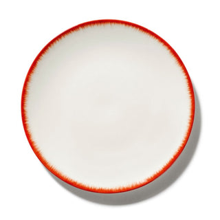 Serax Dé plate off white/red var 2 28 cm - 11.03 in - Buy now on ShopDecor - Discover the best products by SERAX design