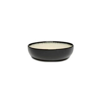 Serax Dé high plate off white/black var D 13 cm - 5.08 in - Buy now on ShopDecor - Discover the best products by SERAX design