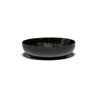 Serax Dé high plate off white/black var C 15.5 cm - 6.11 in - Buy now on ShopDecor - Discover the best products by SERAX design