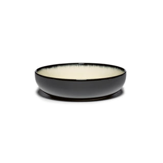 Serax Dé high plate off white/black var D 15.5 cm - 6.11 in - Buy now on ShopDecor - Discover the best products by SERAX design