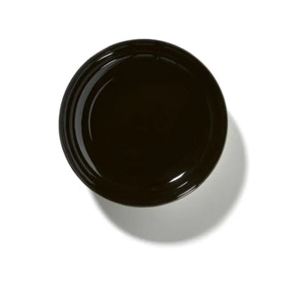 Serax Dé high plate off white/black var B - Buy now on ShopDecor - Discover the best products by SERAX design