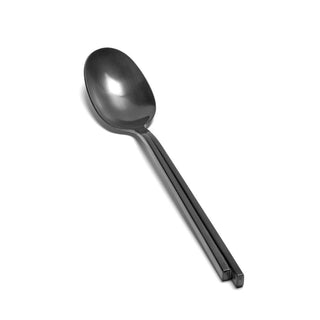 Serax Dune dessert spoon black steel - Buy now on ShopDecor - Discover the best products by SERAX design