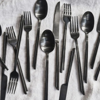 Serax Dune espresso spoon black steel - Buy now on ShopDecor - Discover the best products by SERAX design