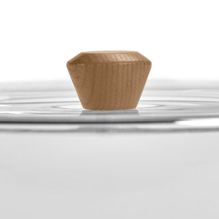 Serax Dune Glass Dome with ash wood knob diam. 30.5 cm. - 12 in. - Buy now on ShopDecor - Discover the best products by SERAX design