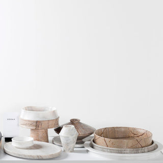 Serax Dune Tray L white diam. 53 cm. - 20.86 in. - Buy now on ShopDecor - Discover the best products by SERAX design