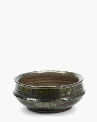 Serax Dune planter bowl 02 Dark green 31 cm - 12.2 in - Buy now on ShopDecor - Discover the best products by SERAX design