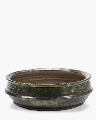 Serax Dune planter bowl 02 Dark green 49 cm - 19.29 in - Buy now on ShopDecor - Discover the best products by SERAX design