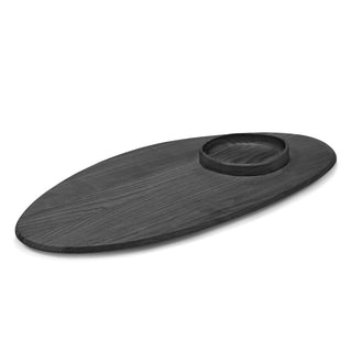 Serax Dune Platter with Bowl Black 81 cm - Buy now on ShopDecor - Discover the best products by SERAX design