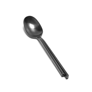Serax Dune yogurt spoon black steel - Buy now on ShopDecor - Discover the best products by SERAX design
