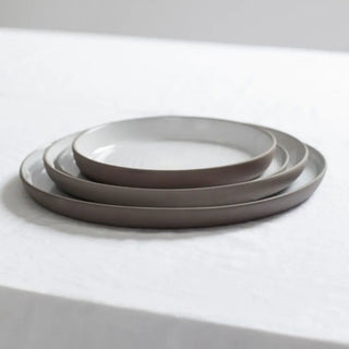 Serax Dusk serving plate taupe diam. 31 cm. - 12.2 in. - Buy now on ShopDecor - Discover the best products by SERAX design