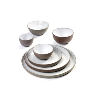 Serax Dusk bowl Double Use taupe diam. 17.5 cm. - 6.88 in. - Buy now on ShopDecor - Discover the best products by SERAX design