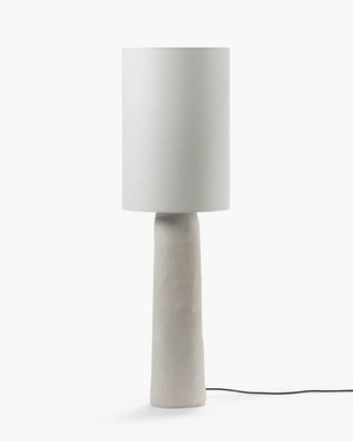Serax Earth floor lamp with natural linen lampshade h. 116.5 cm - 45.87 in - Buy now on ShopDecor - Discover the best products by SERAX design