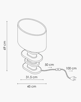 Serax Earth table lamp 03 - Buy now on ShopDecor - Discover the best products by SERAX design