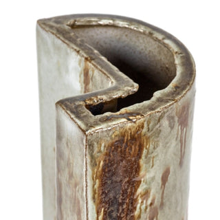 Serax FCK vase glazed white/brown h. 29 cm. - 11.41 in. - Buy now on ShopDecor - Discover the best products by SERAX design