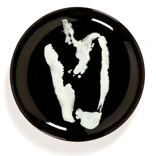 Serax Feast dinner plate - pepper pattern Serax Feast black white 19 cm - 7.48 in - Buy now on ShopDecor - Discover the best products by SERAX design