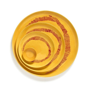 Serax Feast dinner plate swirl - stripes - Buy now on ShopDecor - Discover the best products by SERAX design