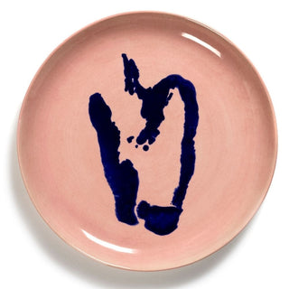 Serax Feast dinner plate - pepper pattern Serax Feast pink blue 22.5 cm - 8.86 in - Buy now on ShopDecor - Discover the best products by SERAX design