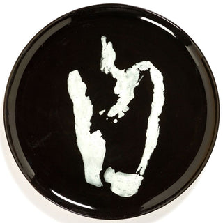 Serax Feast serving plate - pepper pattern Serax Feast black white 35 cm - 13.78 in - Buy now on ShopDecor - Discover the best products by SERAX design