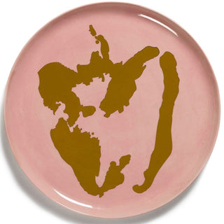 Serax Feast serving plate - pepper pattern Serax Feast pink gold 35 cm - 13.78 in - Buy now on ShopDecor - Discover the best products by SERAX design