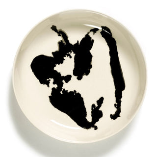 Serax Feast soup plate - pepper pattern diam. 22 cm. - 8.66 in. Serax Feast white black - Buy now on ShopDecor - Discover the best products by SERAX design