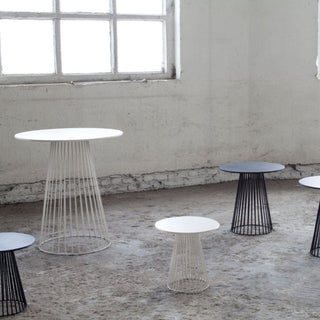 Serax Metal Sculptures Garbo Bistrot black round table - Buy now on ShopDecor - Discover the best products by SERAX design