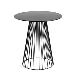 Serax Metal Sculptures Garbo Bistrot black round table 65 cm - 25.60 in - Buy now on ShopDecor - Discover the best products by SERAX design