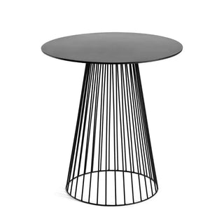 Serax Metal Sculptures Garbo Bistrot black round table 65 cm - 25.60 in - Buy now on ShopDecor - Discover the best products by SERAX design