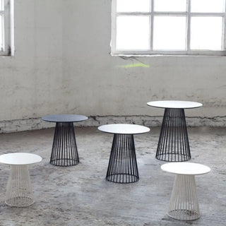 Serax Metal Sculptures Garbo Bistrot black round table - Buy now on ShopDecor - Discover the best products by SERAX design