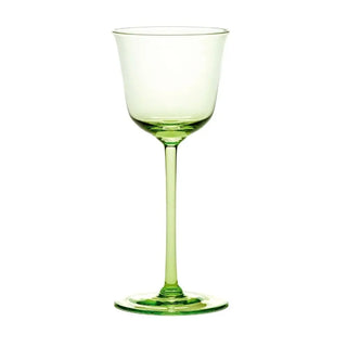 Serax Grace white wine glass Green - Buy now on ShopDecor - Discover the best products by SERAX design