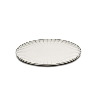 Serax Inku dinner plate Serax Inku White 24 cm - 9.45 in - Buy now on ShopDecor - Discover the best products by SERAX design
