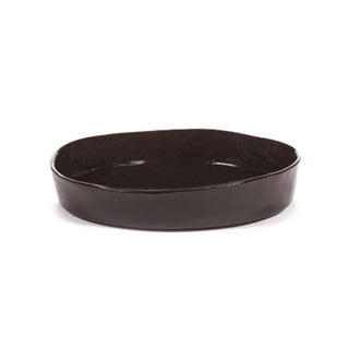 Serax La Mère deep plate M diam. 23 cm. Serax La Mère Ebony - Buy now on ShopDecor - Discover the best products by SERAX design