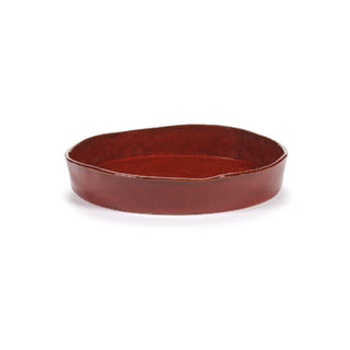 Serax La Mère deep plate S diam. 20 cm. Serax La Mère Venetian Red - Buy now on ShopDecor - Discover the best products by SERAX design
