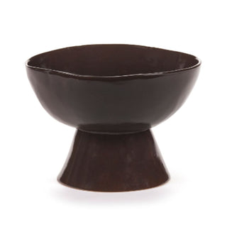 Serax La Mère high bowl large foot diam. 20.5 cm. Serax La Mère Ebony - Buy now on ShopDecor - Discover the best products by SERAX design
