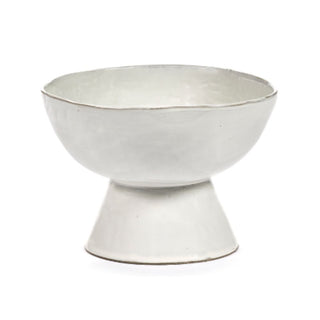 Serax La Mère high bowl on foot Serax La Mère Off White 20.5 cm - 8.07 in - Buy now on ShopDecor - Discover the best products by SERAX design